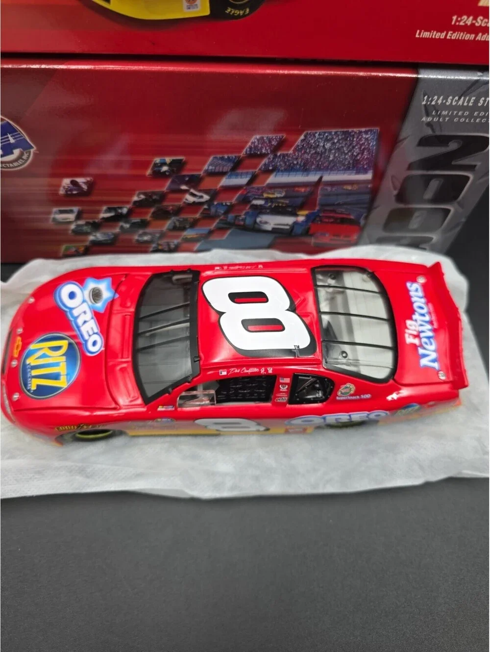 #8 DALE EARNHARDT JR. 1/24 OREO RITZ CUP CAR 2003 ACTION Diecast Car